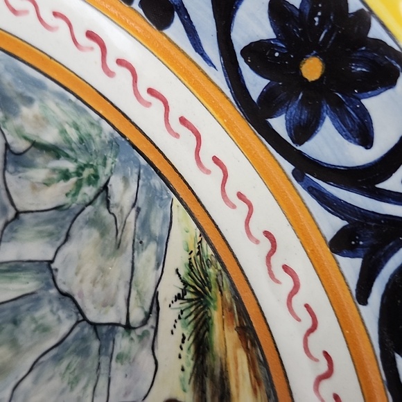 HB Quimper Musuem Quality Hexagonal Plate - Picture 15 of 16